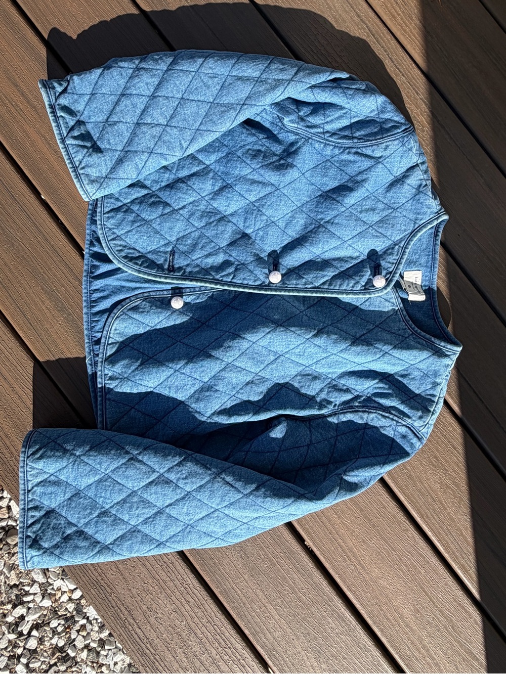 Kate Spade-Target Women’s Quilted Blue Jacket